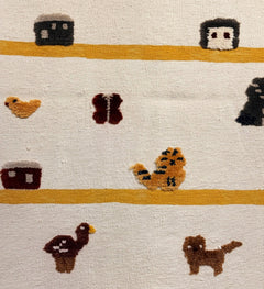 Little Foothills Kids Rug | Handmade Wool Rug for Nursery, Playrooms & Children’s Rooms - Aware House