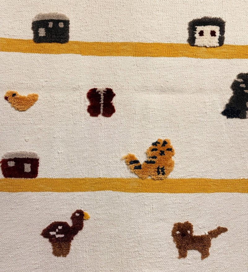 Little Foothills Kids Rug | Handmade Wool Rug for Nursery, Playrooms & Children’s Rooms-zoom-