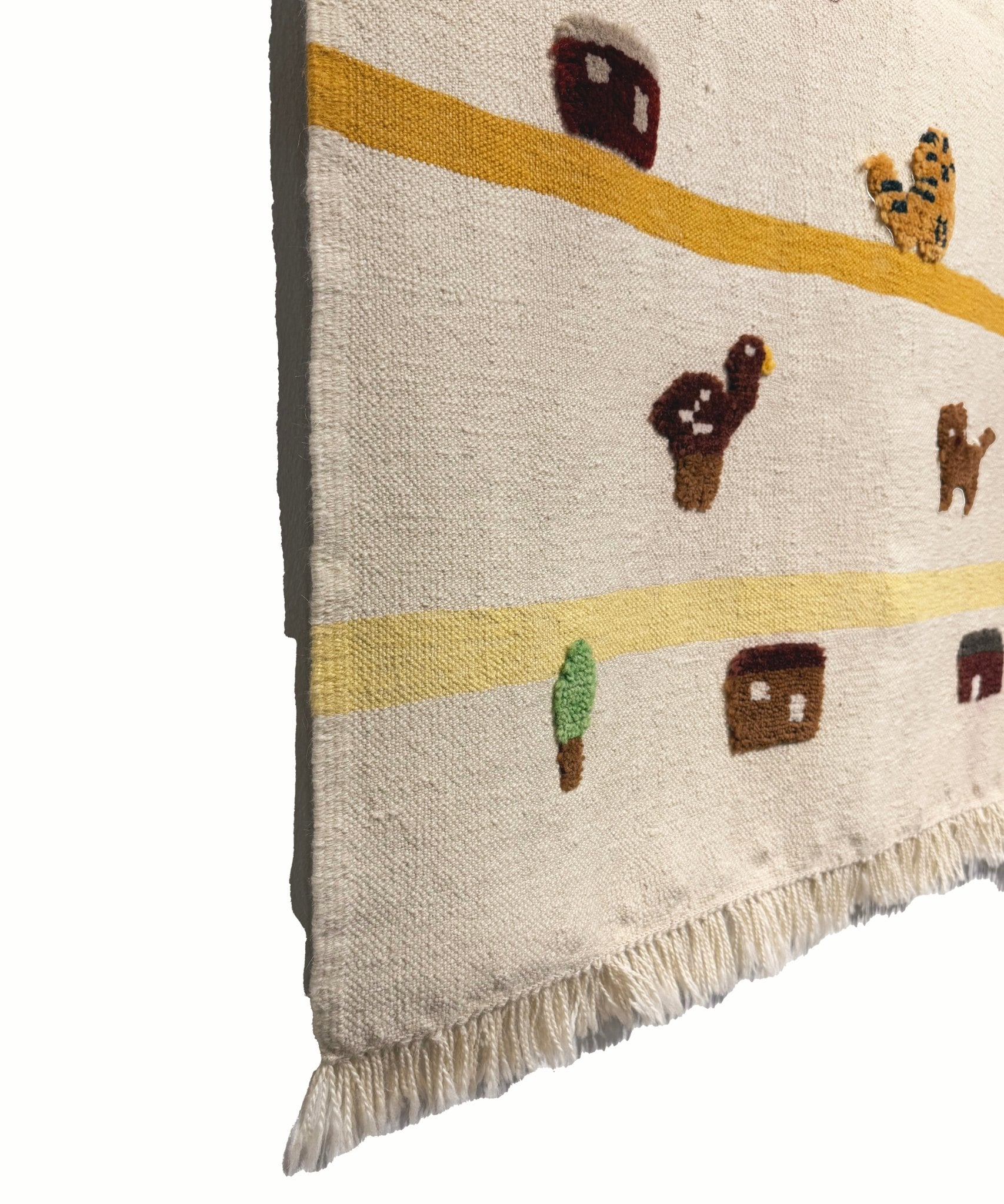 Little Foothills Kids Rug | Handmade Wool Rug for Nursery, Playrooms & Children’s Rooms - Aware House