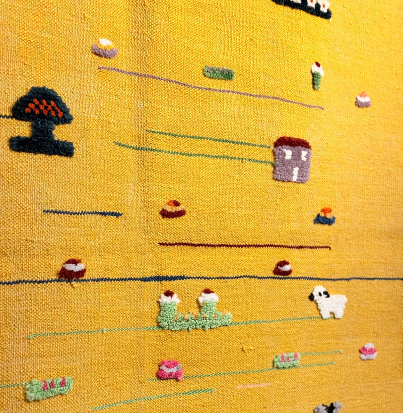 Buttercup Trail Kids Rug | Handmade Wool Rug for Playrooms & Nurseries-zoom-