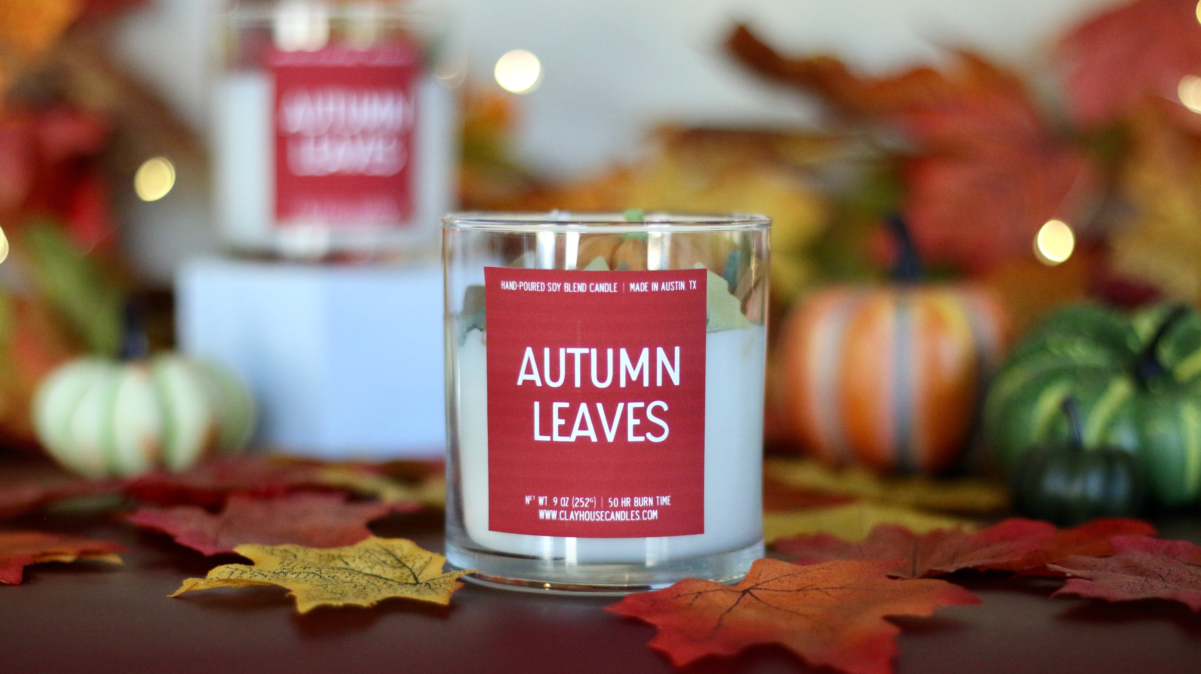 Autumn Leaves Container Candle-zoom-5