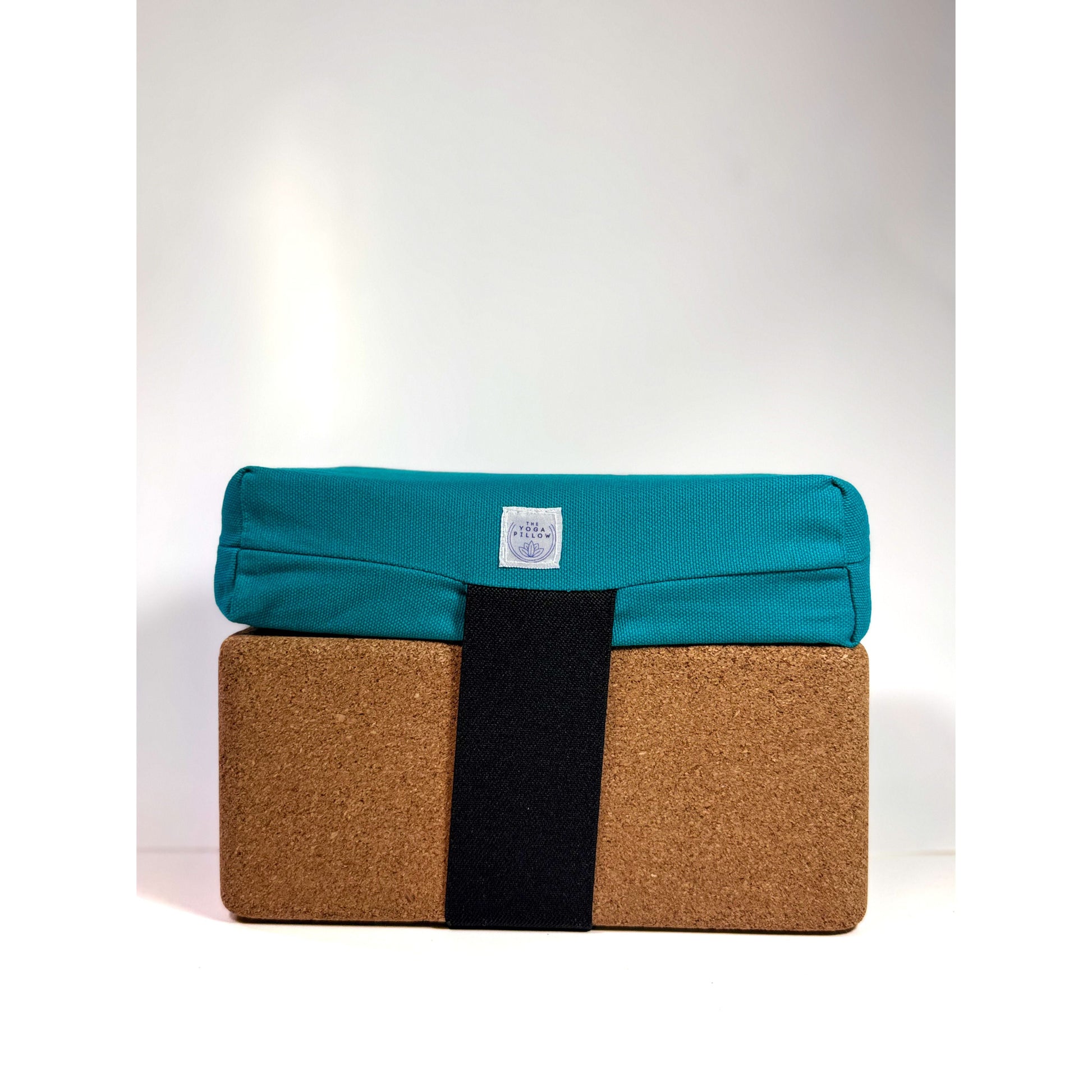 Sea Glass Teal Lite Yoga Pillow-2