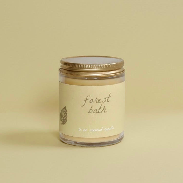 Forest Bath Aromatherapy Beeswax Candle-zoom-1