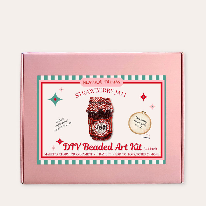 Strawberry Jam Beaded Art Kit-zoom-