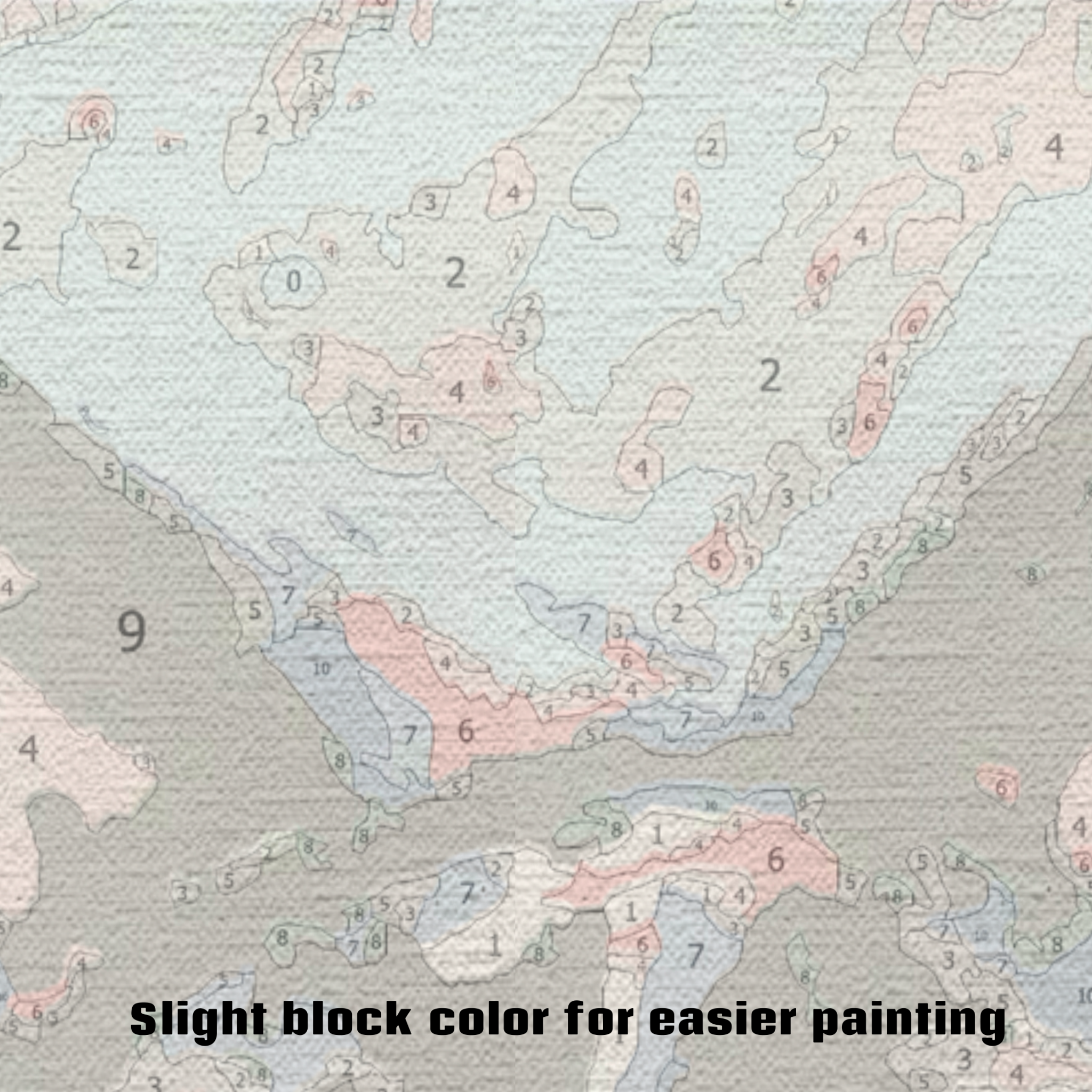 Lilac Cat Paint by Numbers Kit