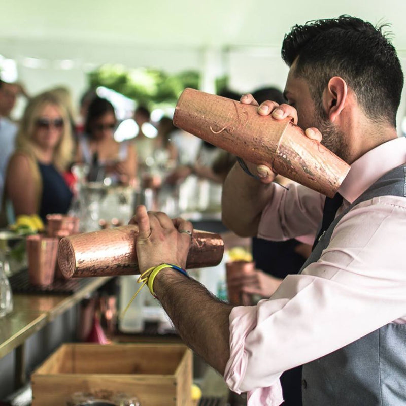 Copper Boston Shaker Set-zoom-