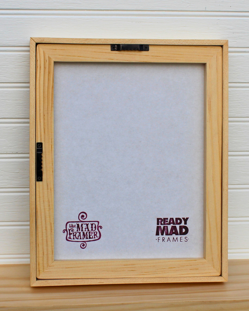 Classic Museum Frame with Backing Strainer-zoom-