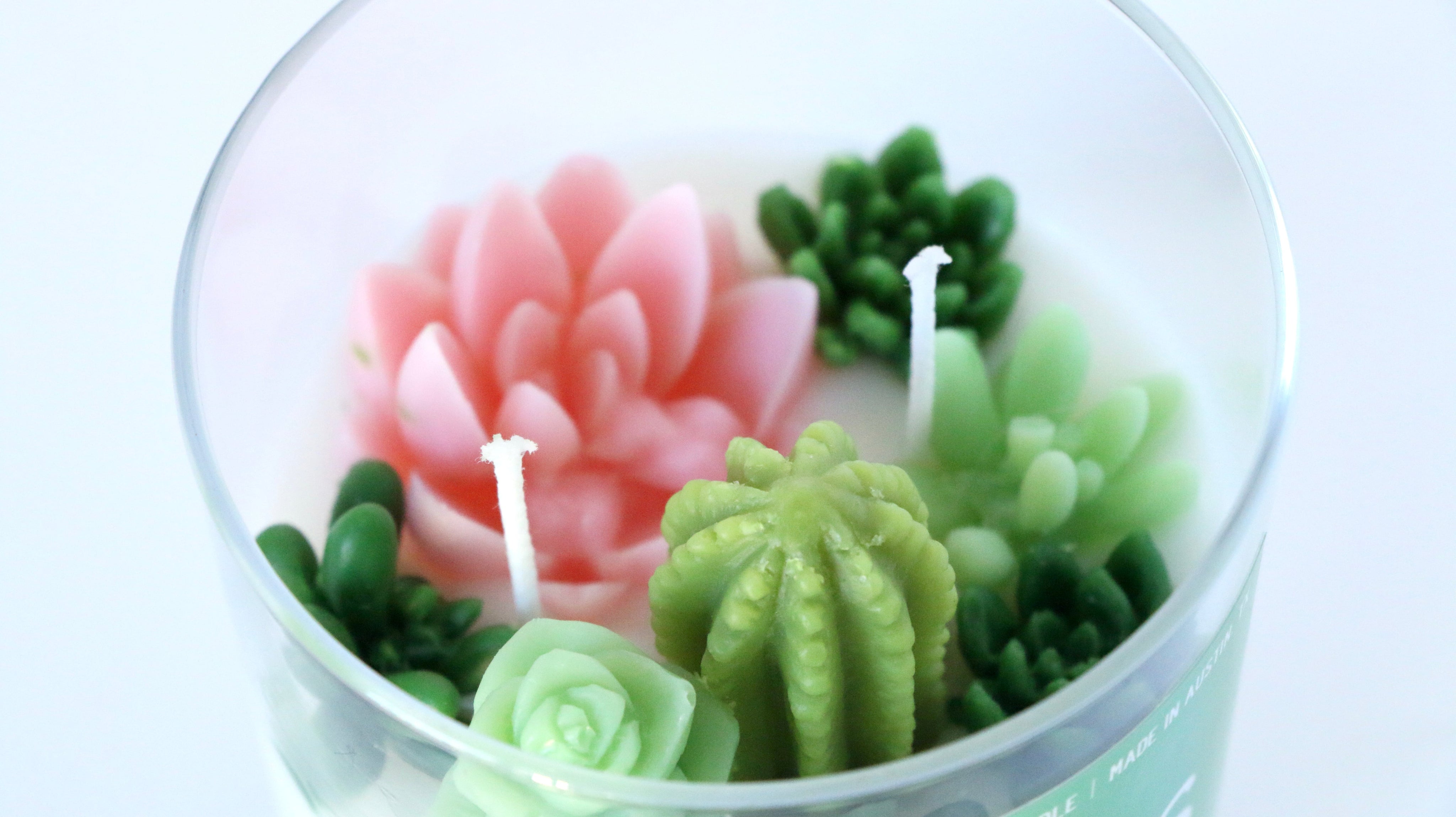 Cactus Flower Container Candle-zoom-4