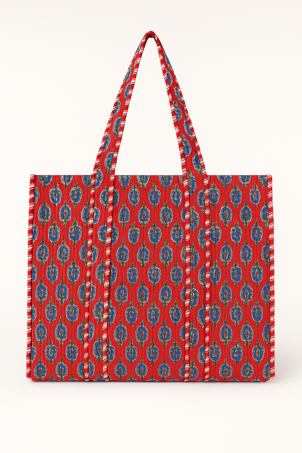 Rouge Paisley Tote-zoom-1