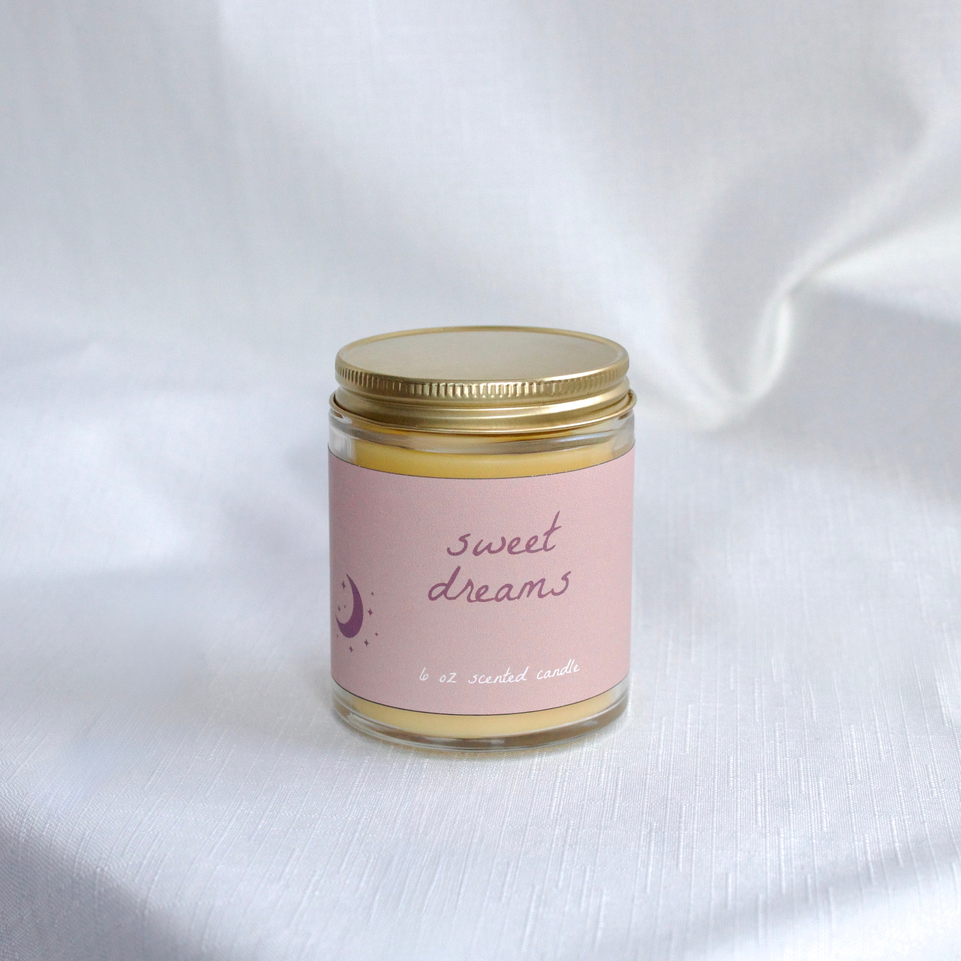 Sweet Dreams Aromatherapy Beeswax Candle
