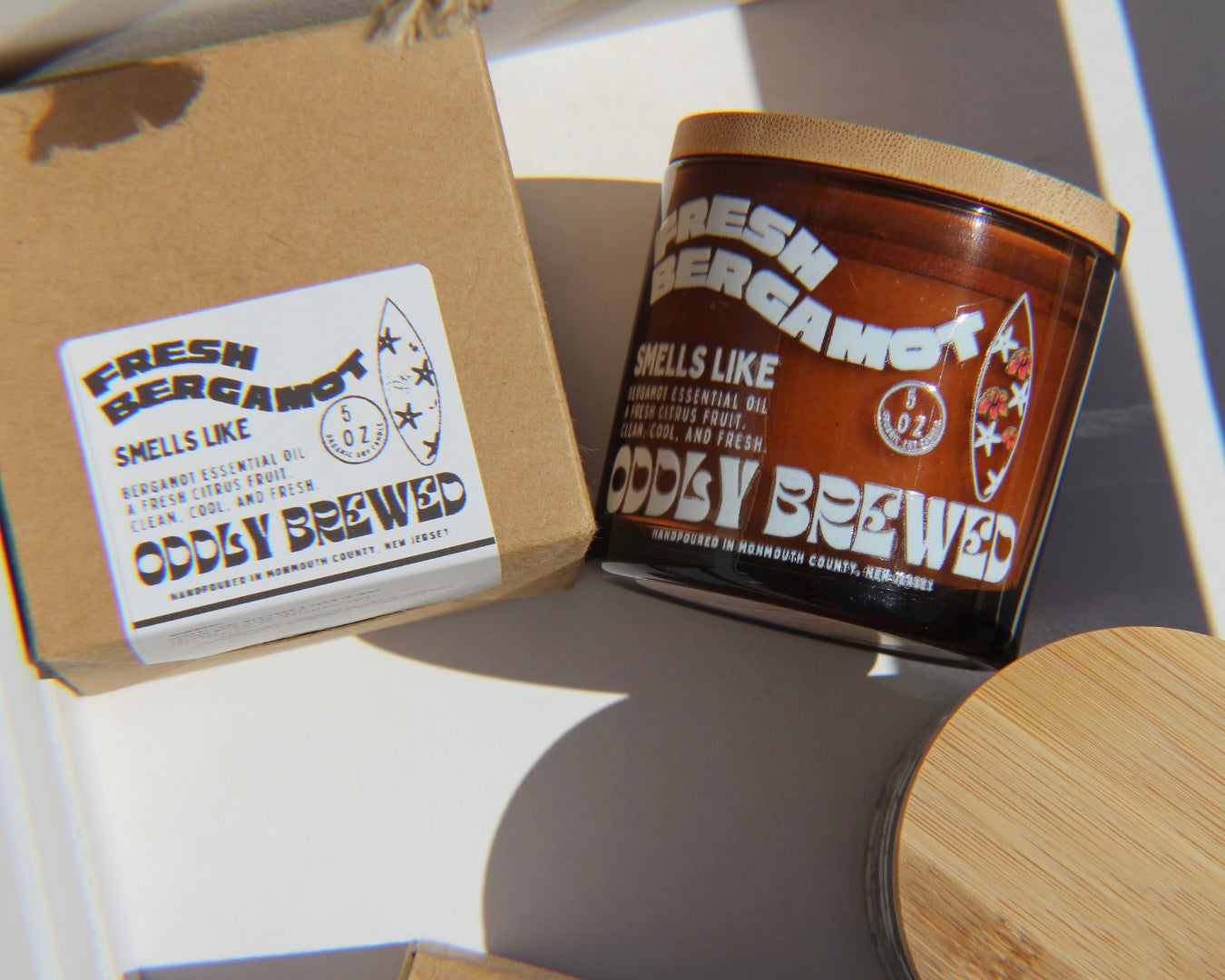 Mini Fresh Bergamot Soy Candle