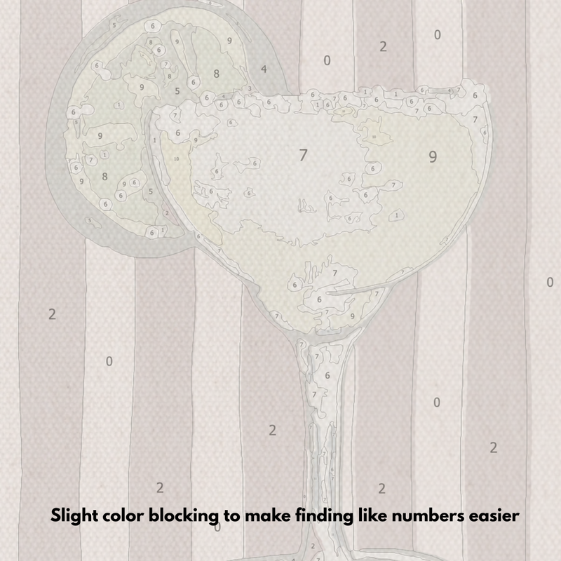 Margarita Paint by Numbers Kit-zoom-