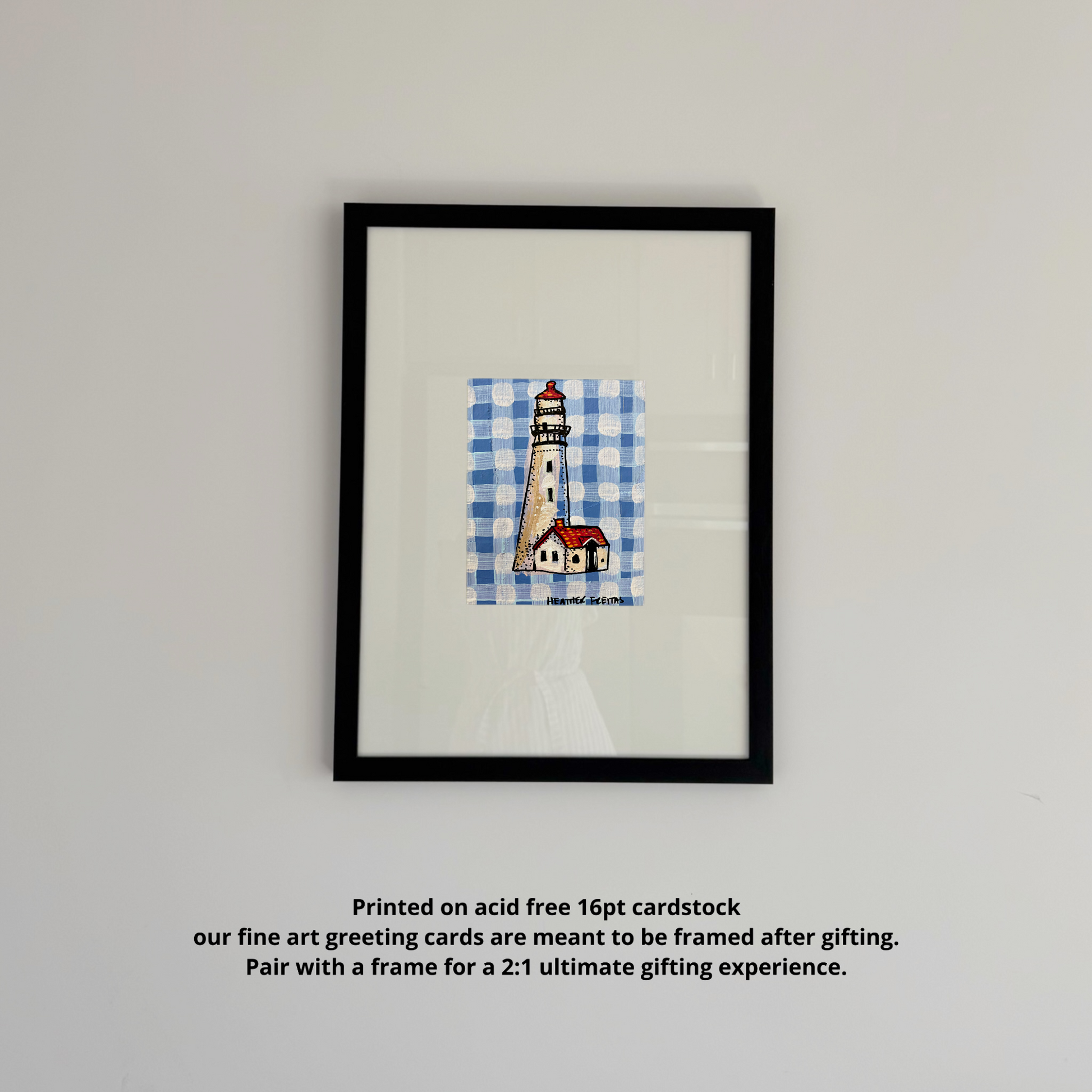 Lighthouse Greeting Card Fine Art Print-4