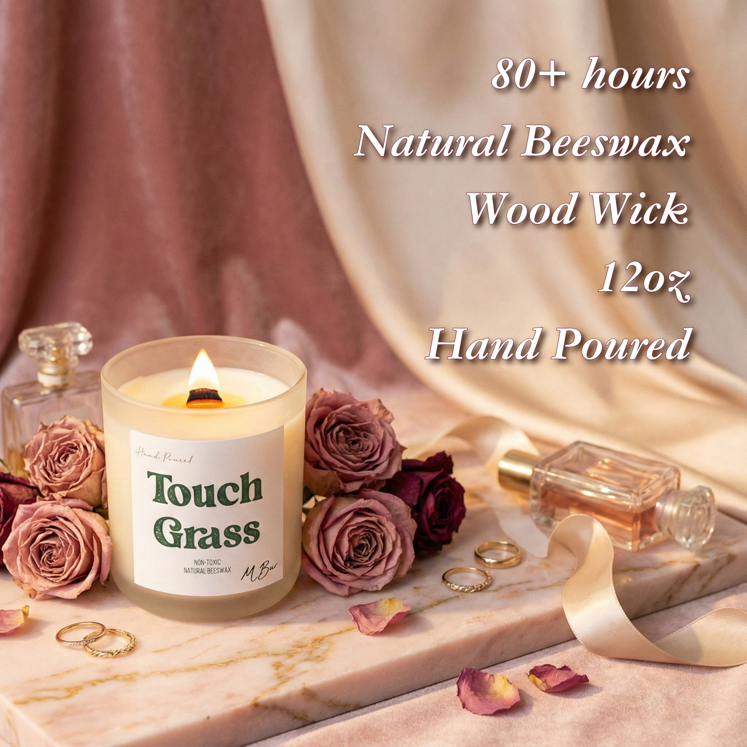 Touch Grass Beeswax Candle-zoom-17