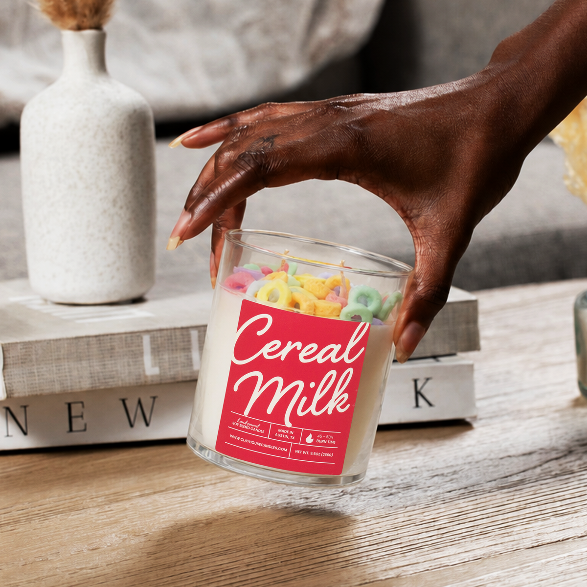 Cereal Milk Container Candle-8