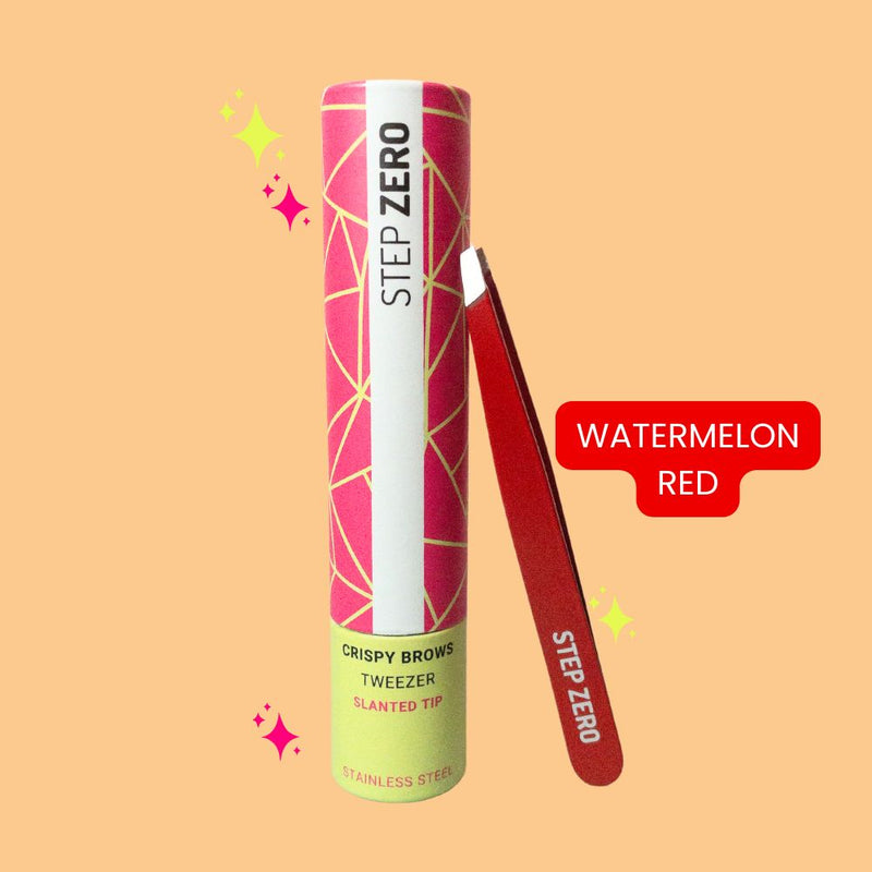 Crispy Brows Slanted Tweezer | Color Variety-zoom-