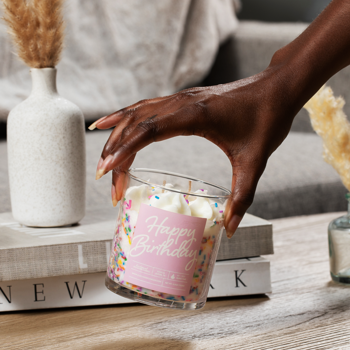 Birthday Cake Container Candle-zoom-8