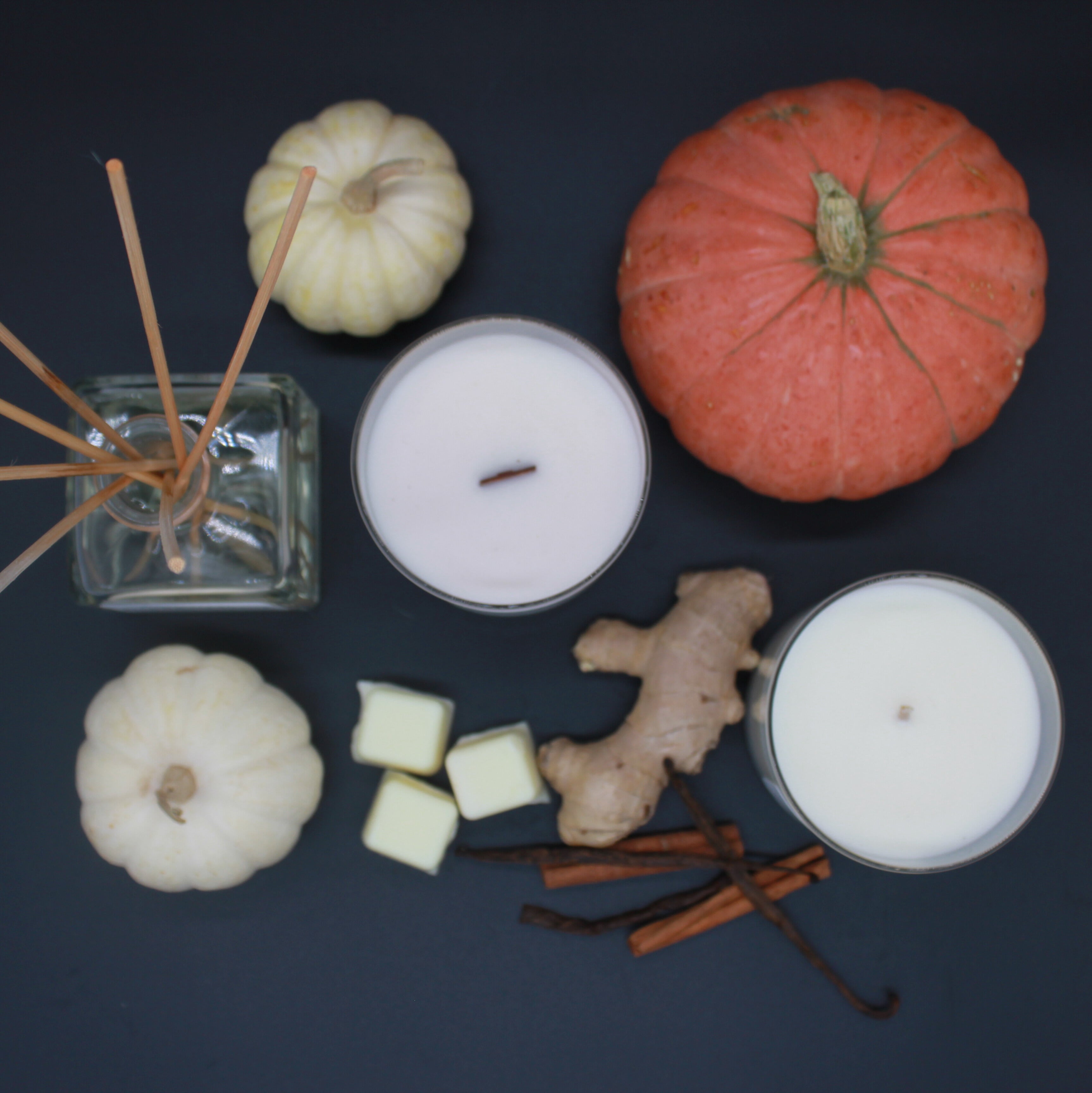 Pumpkin Ginger Candle, Wax Melt, Diffuser & Room Spray-zoom-3