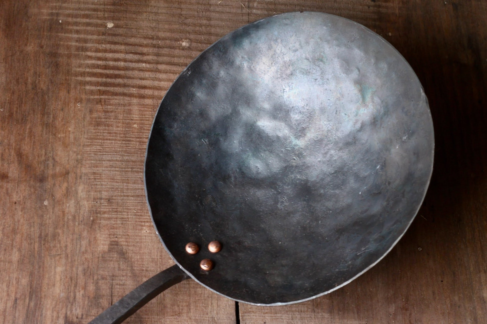 Hand Forged Camping Cooking Pan | Outdoor Fire & Stove Skillet - Aware House