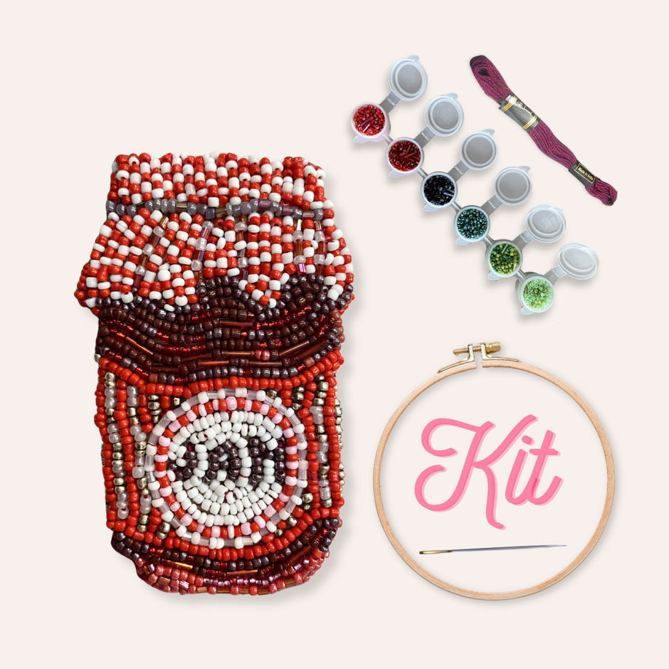 Strawberry Jam Beaded Art Kit