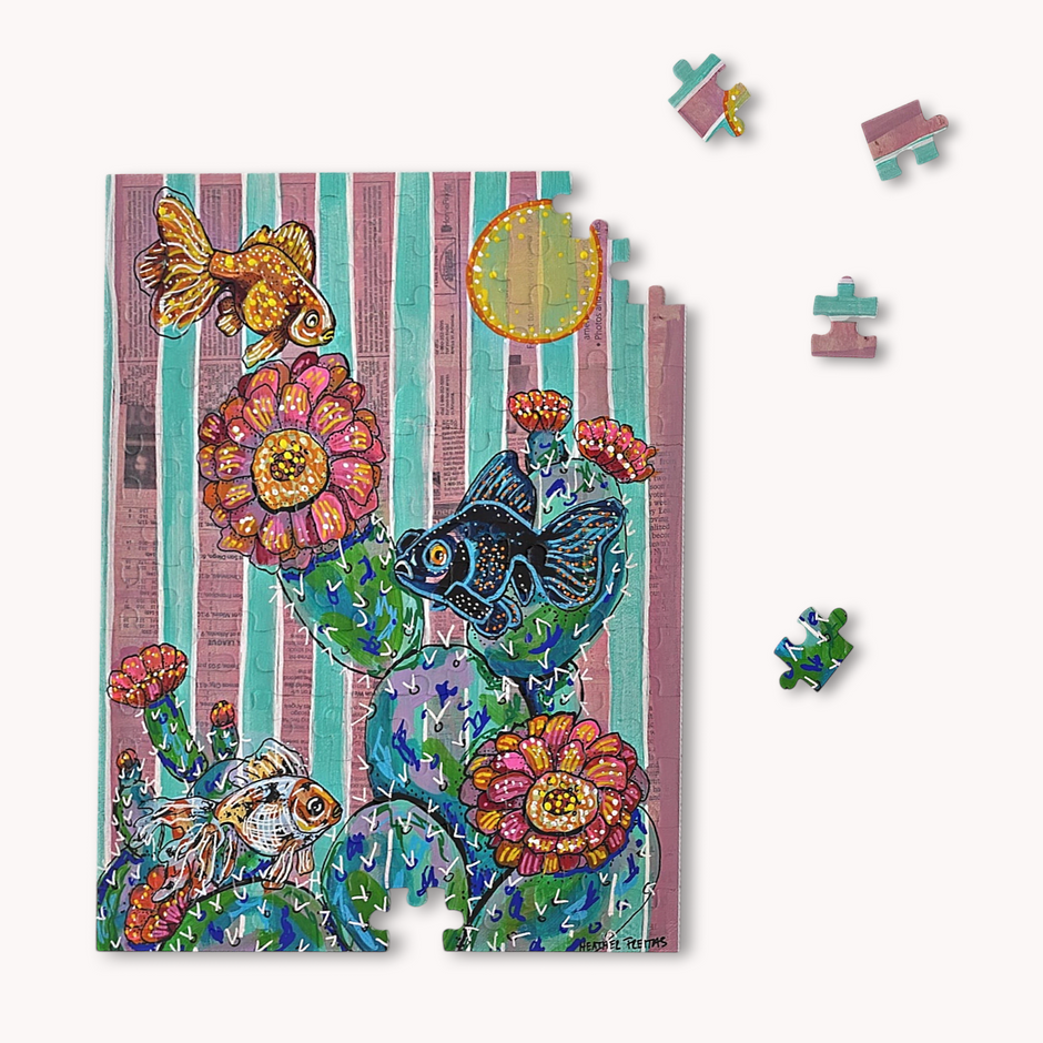Cactus Goldfish Puzzle