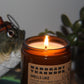 Mahogany Teakwood Soy Candle