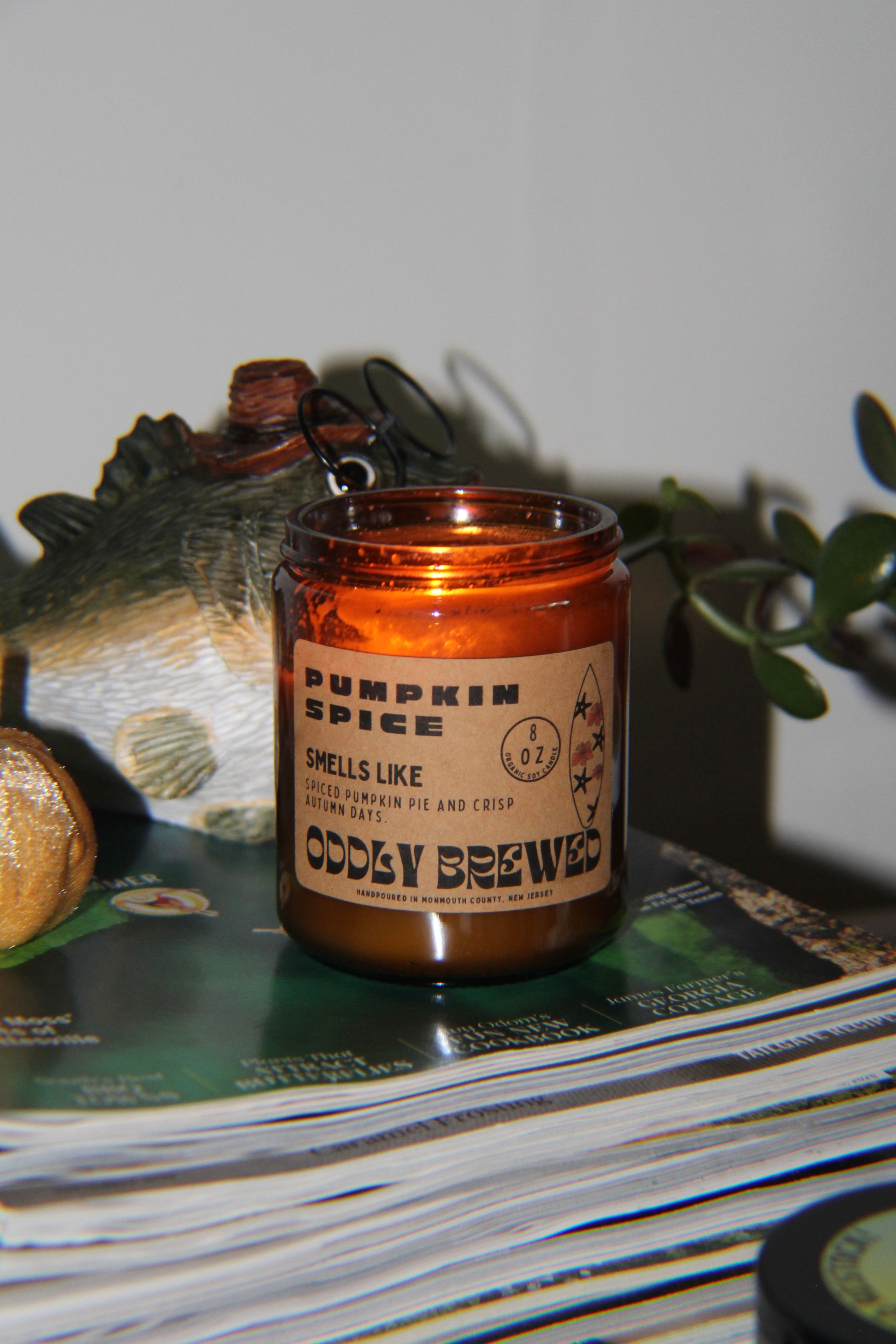 Pumpkin Spice Soy Candle-zoom-2