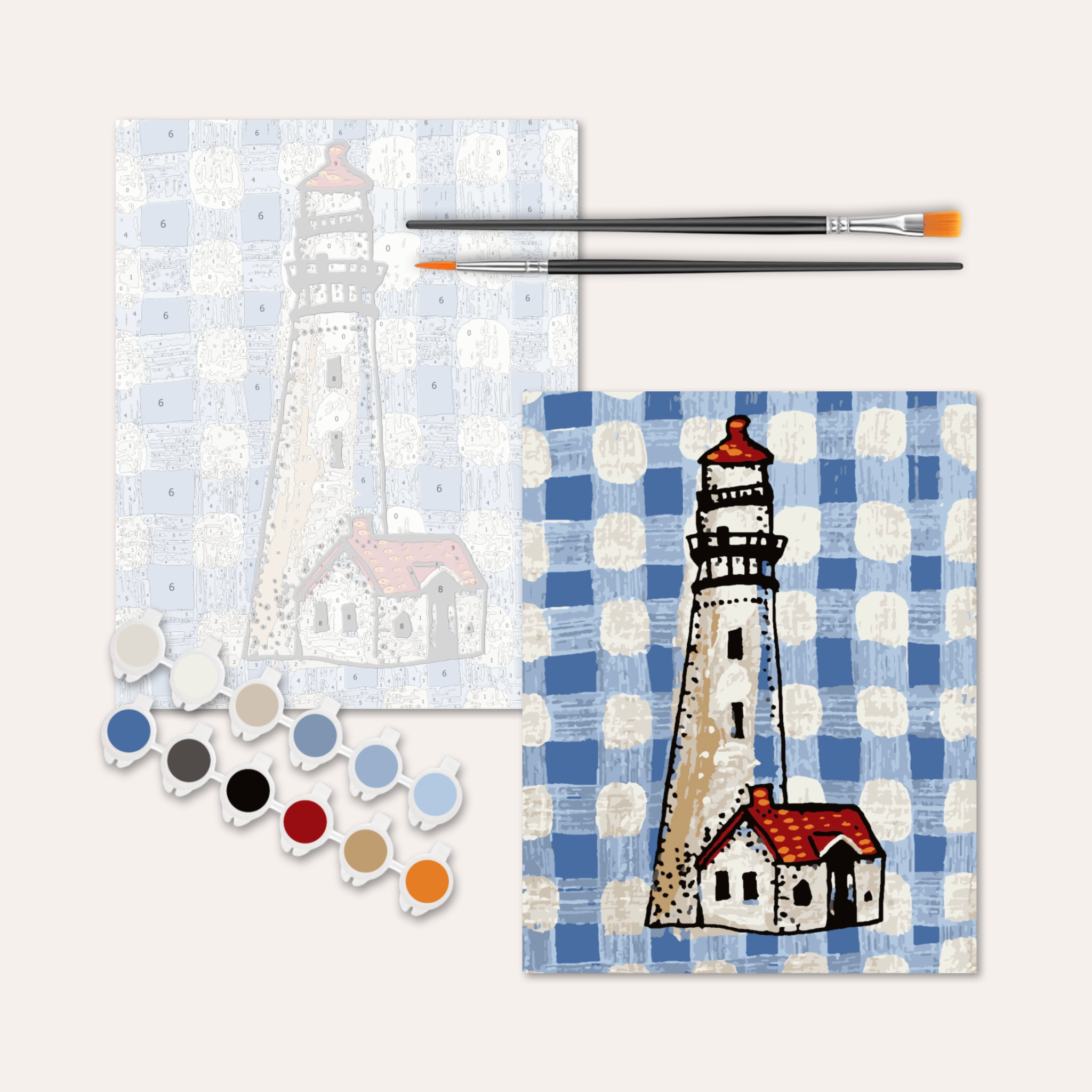Lighthouse Paint by Numbers Kit
