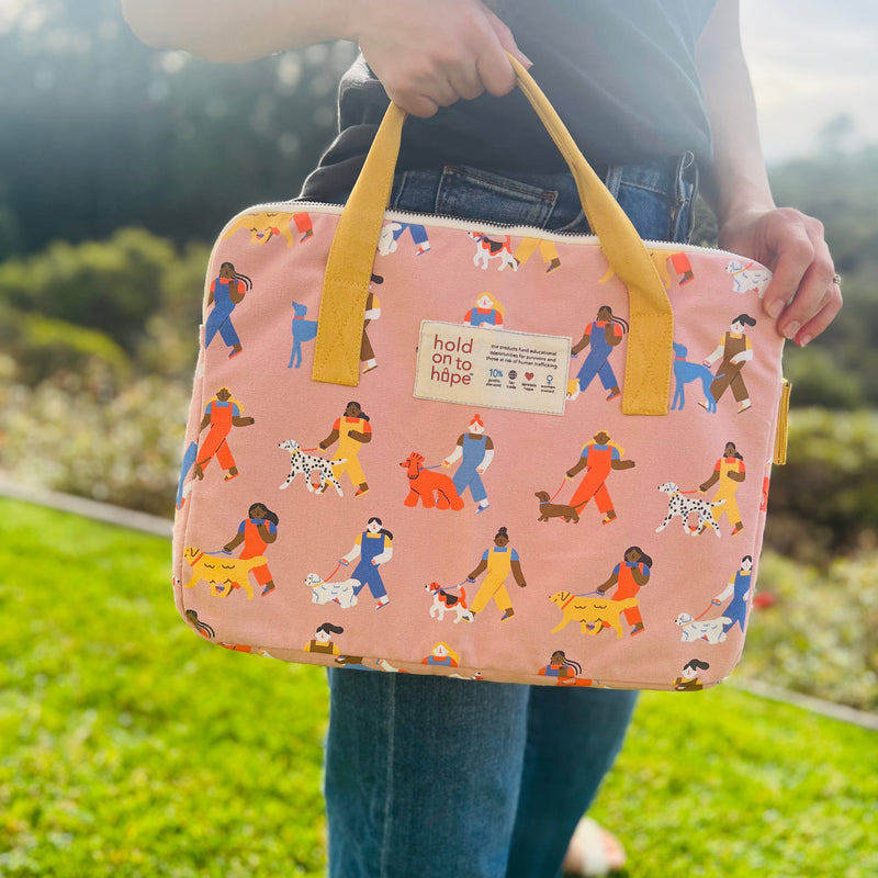 Girl's Best Friend Laptop Case-zoom-