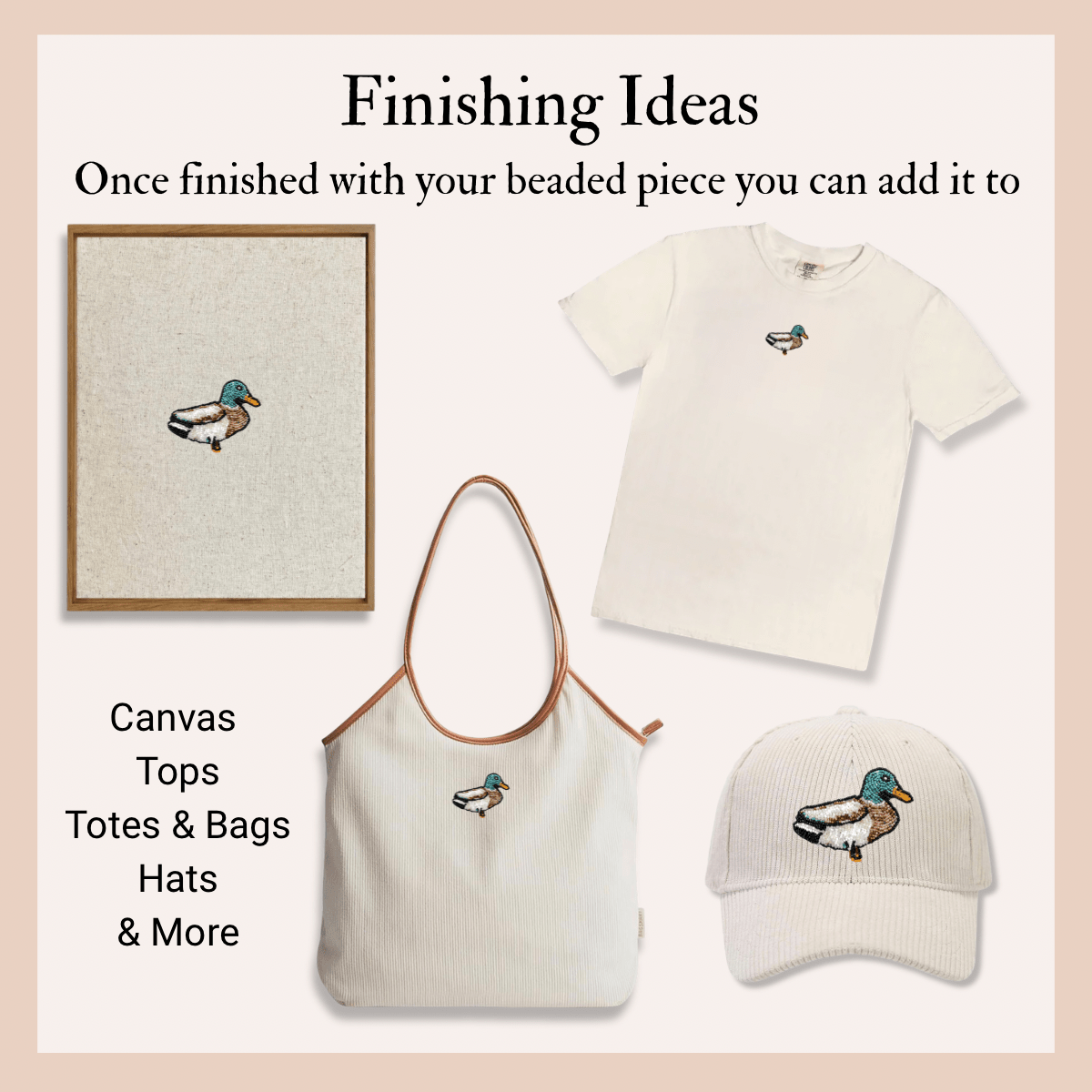 Mallard Beaded Art Kit - Aware House - Heather Freitas -