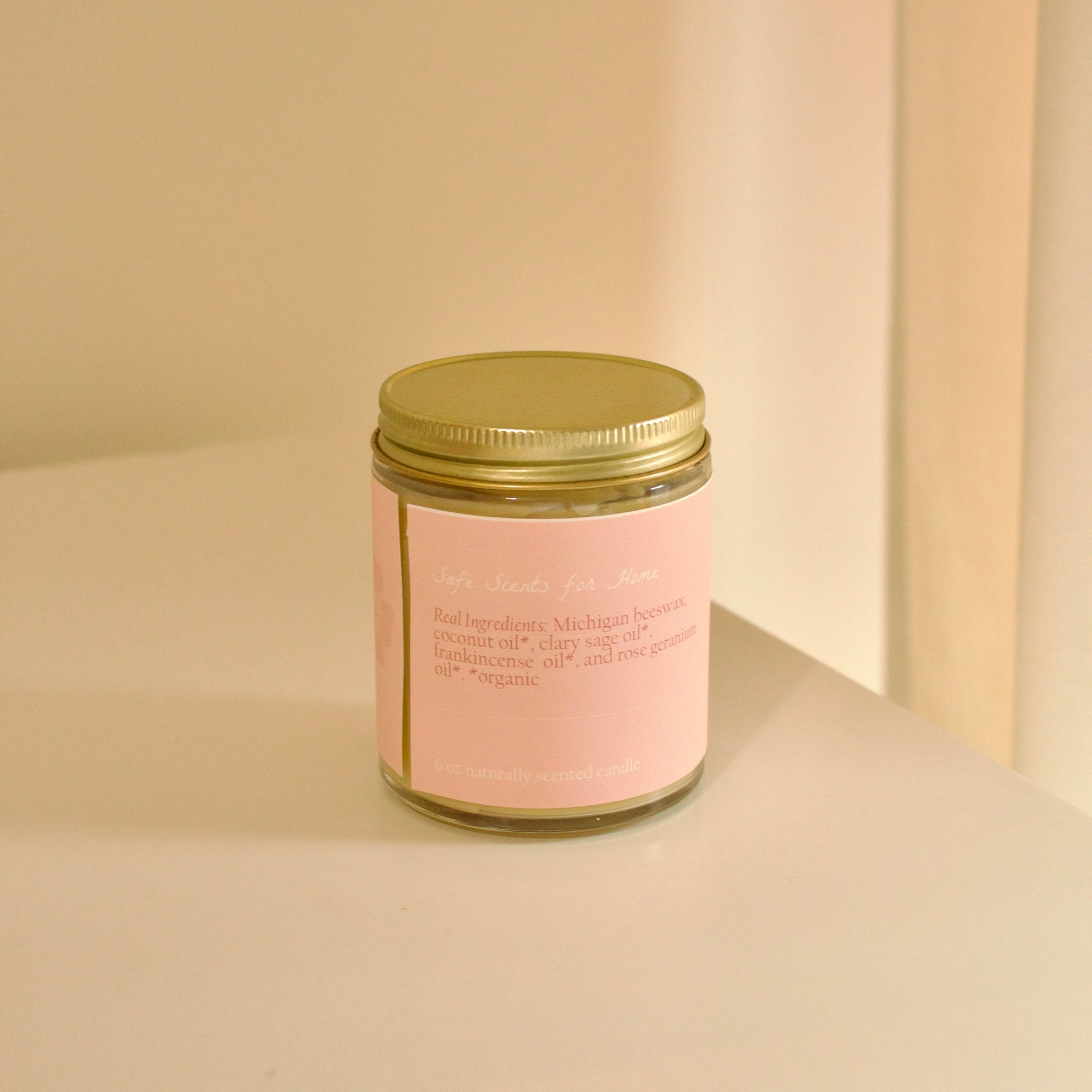 Women's Wellness Aromatherapy Beeswax Candle-3
