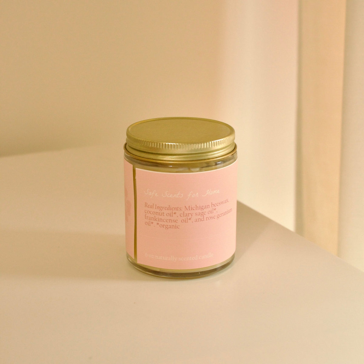 Women's Wellness Aromatherapy Beeswax Candle - Aware House - Candle Stork -