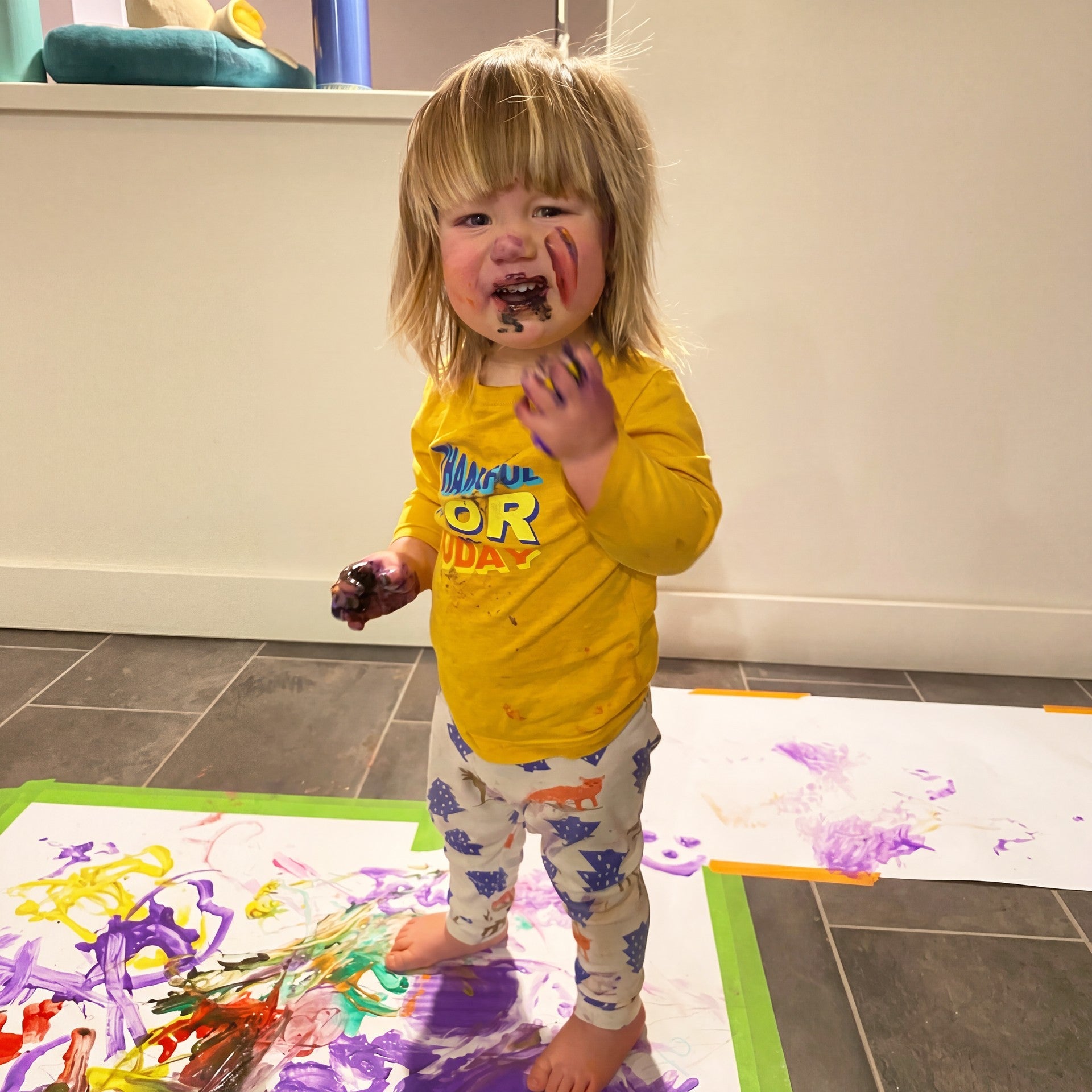 Finger Paint | Long Lasting, Shelf Stable Non-Toxic-zoom-2