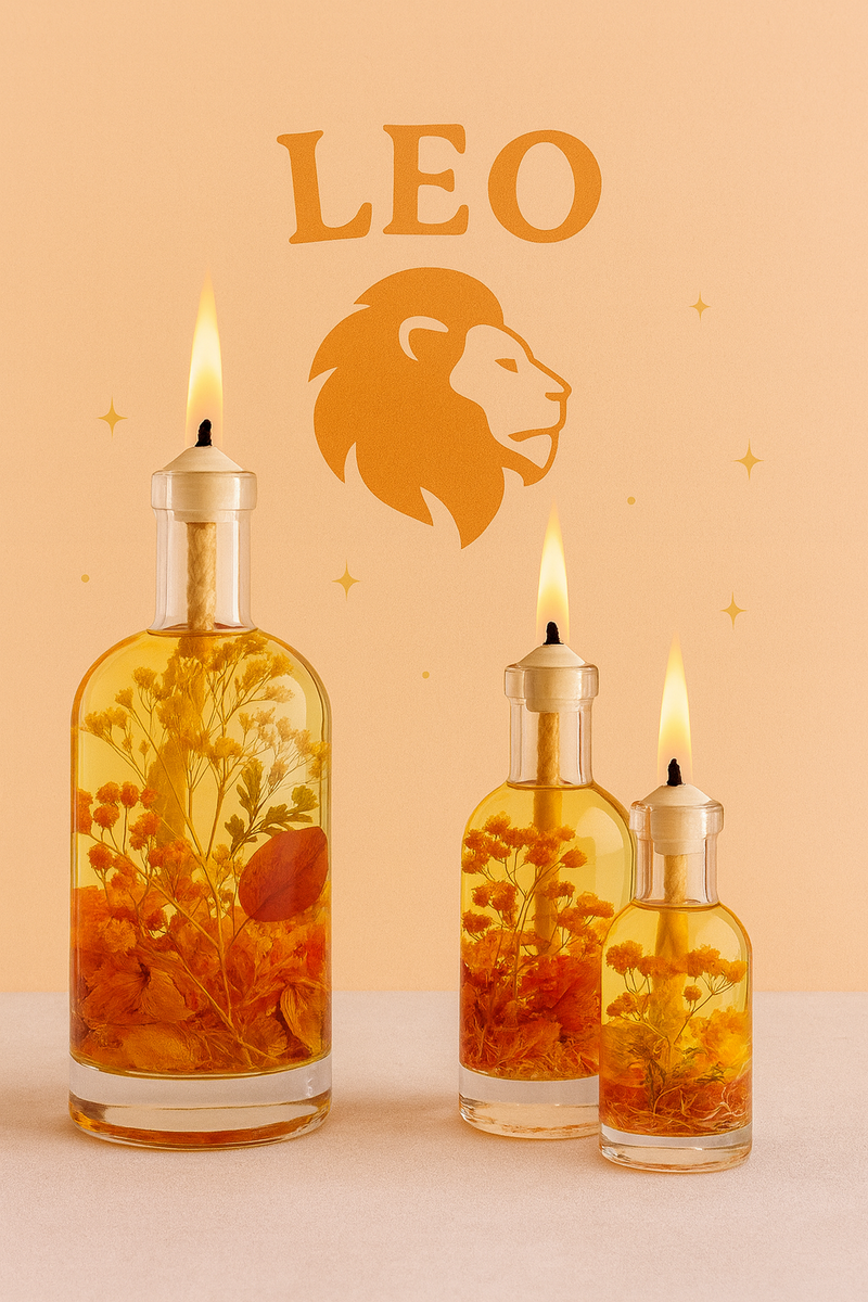 Leo Oil Candle-zoom-
