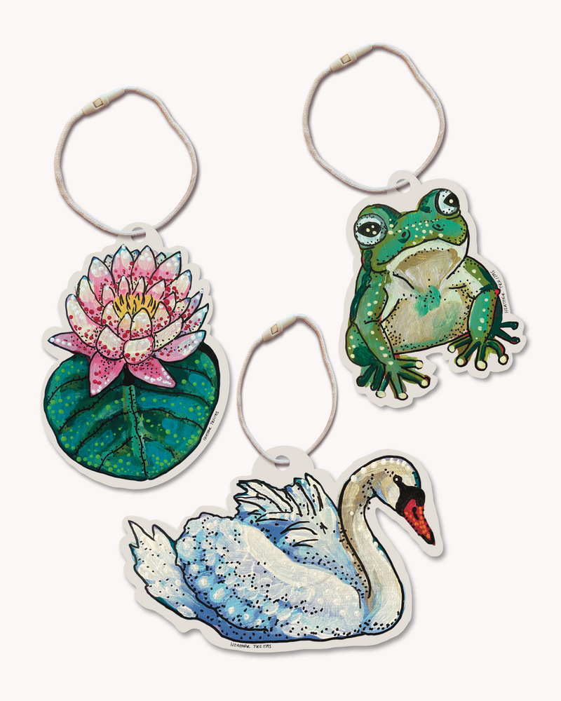 Monet’s Pond Gift Tags-zoom-