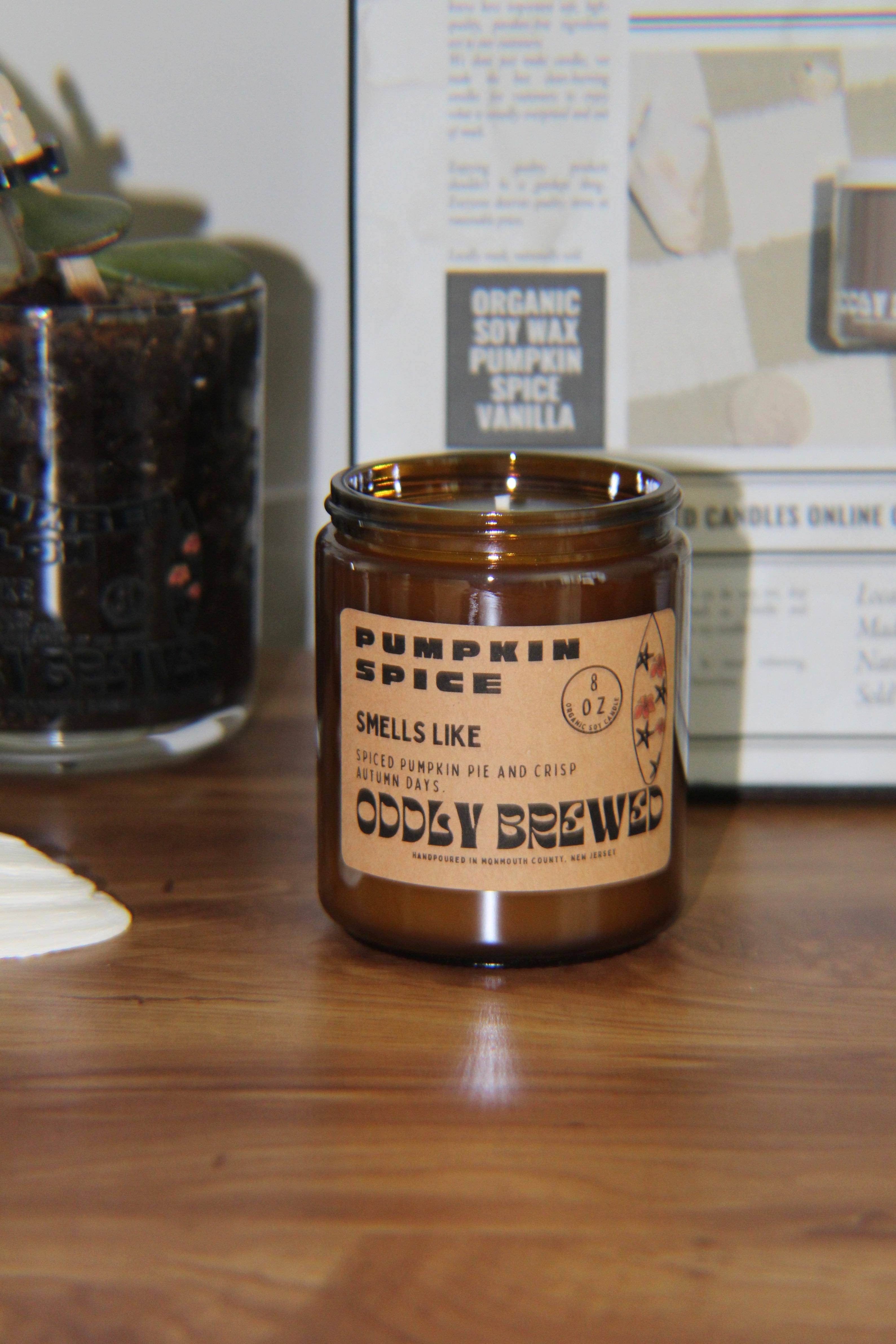 Pumpkin Spice Soy Candle-zoom-3