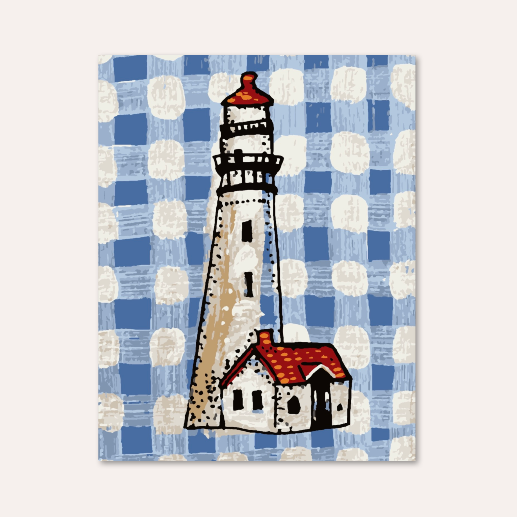 Lighthouse Paint by Numbers Kit