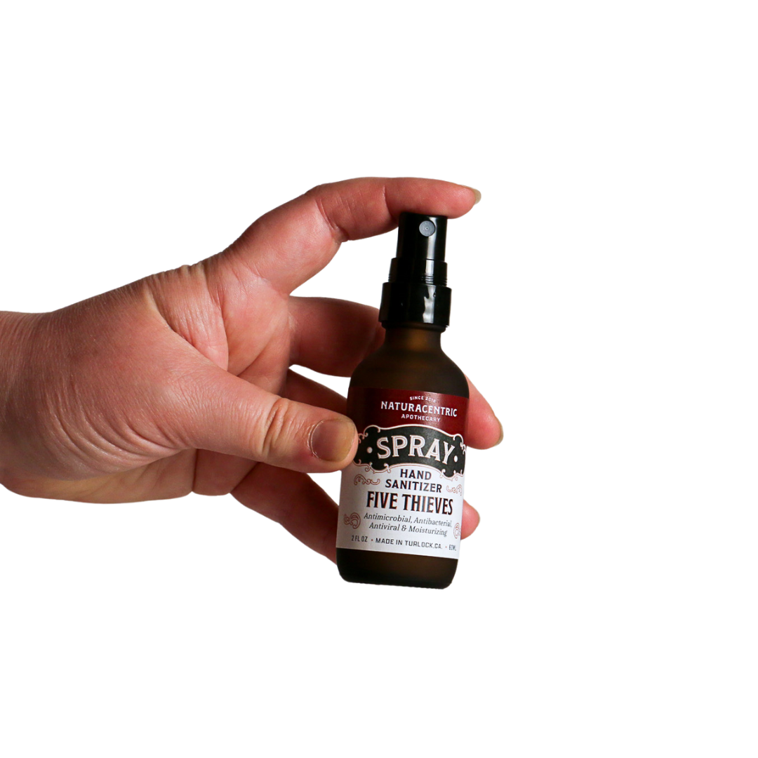 Five Thieves Essential Oil Based Hand Sanitizer Spray-zoom-2