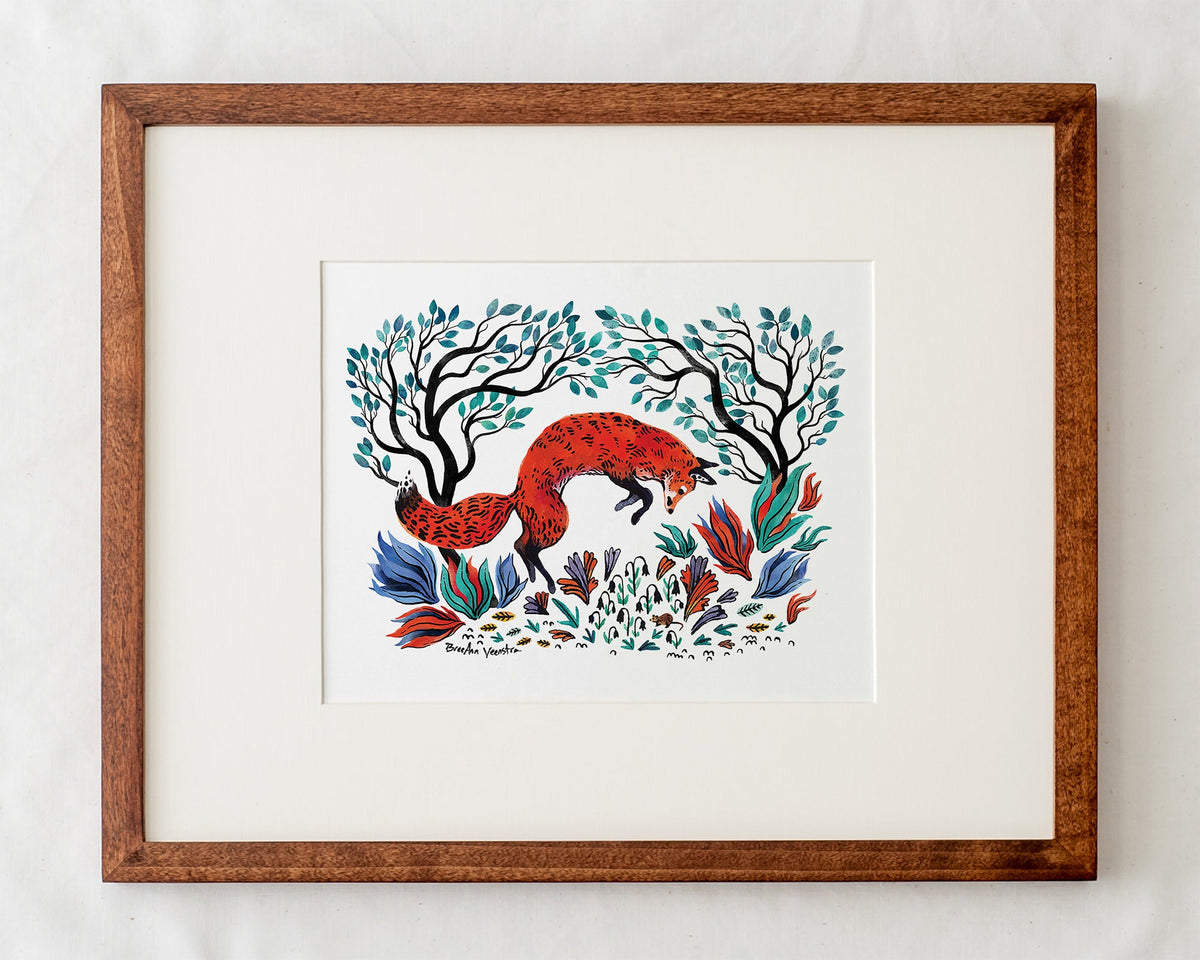 The Fox and the Mouse Art Print-zoom-4
