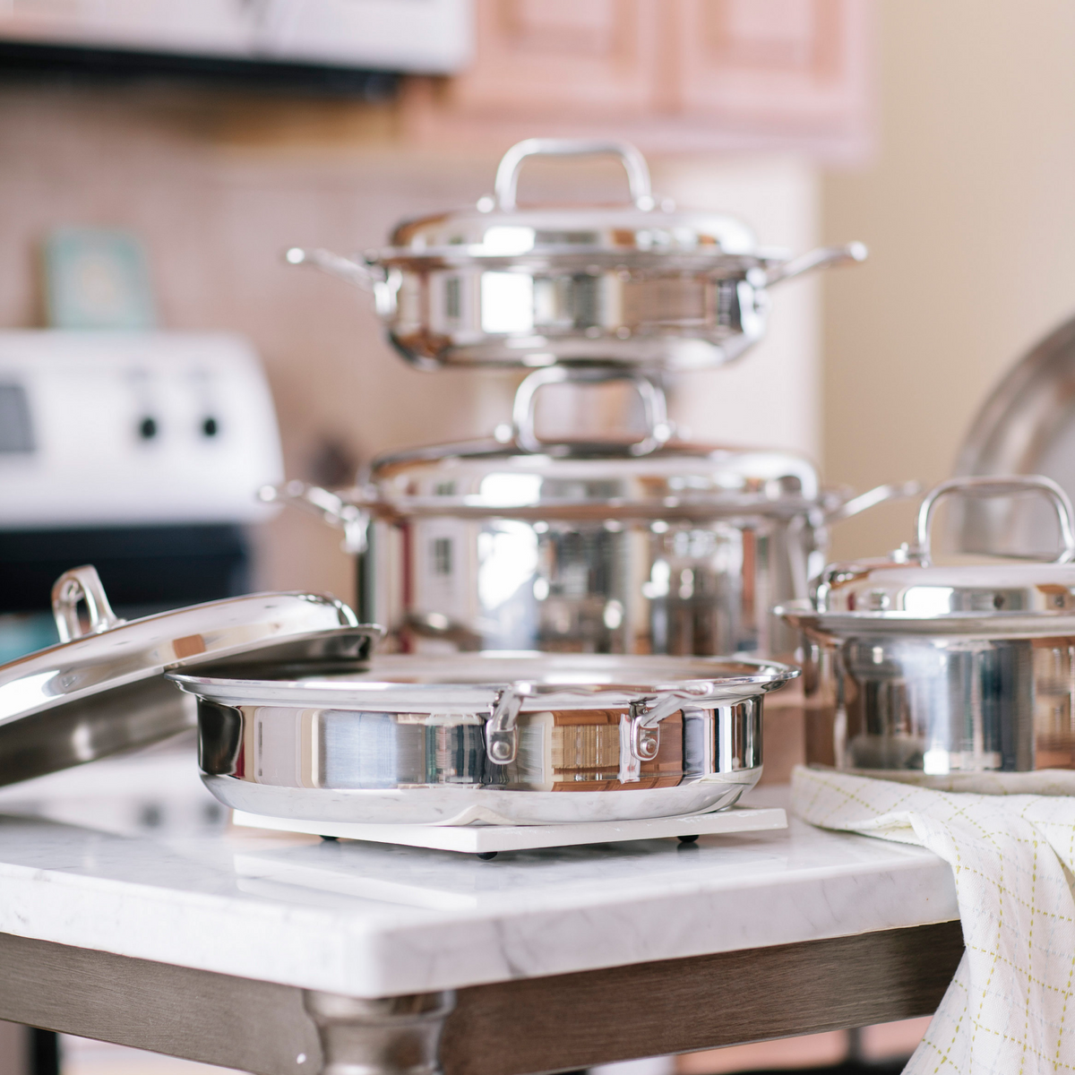 9 Piece Stainless Steel Cookware Set-8