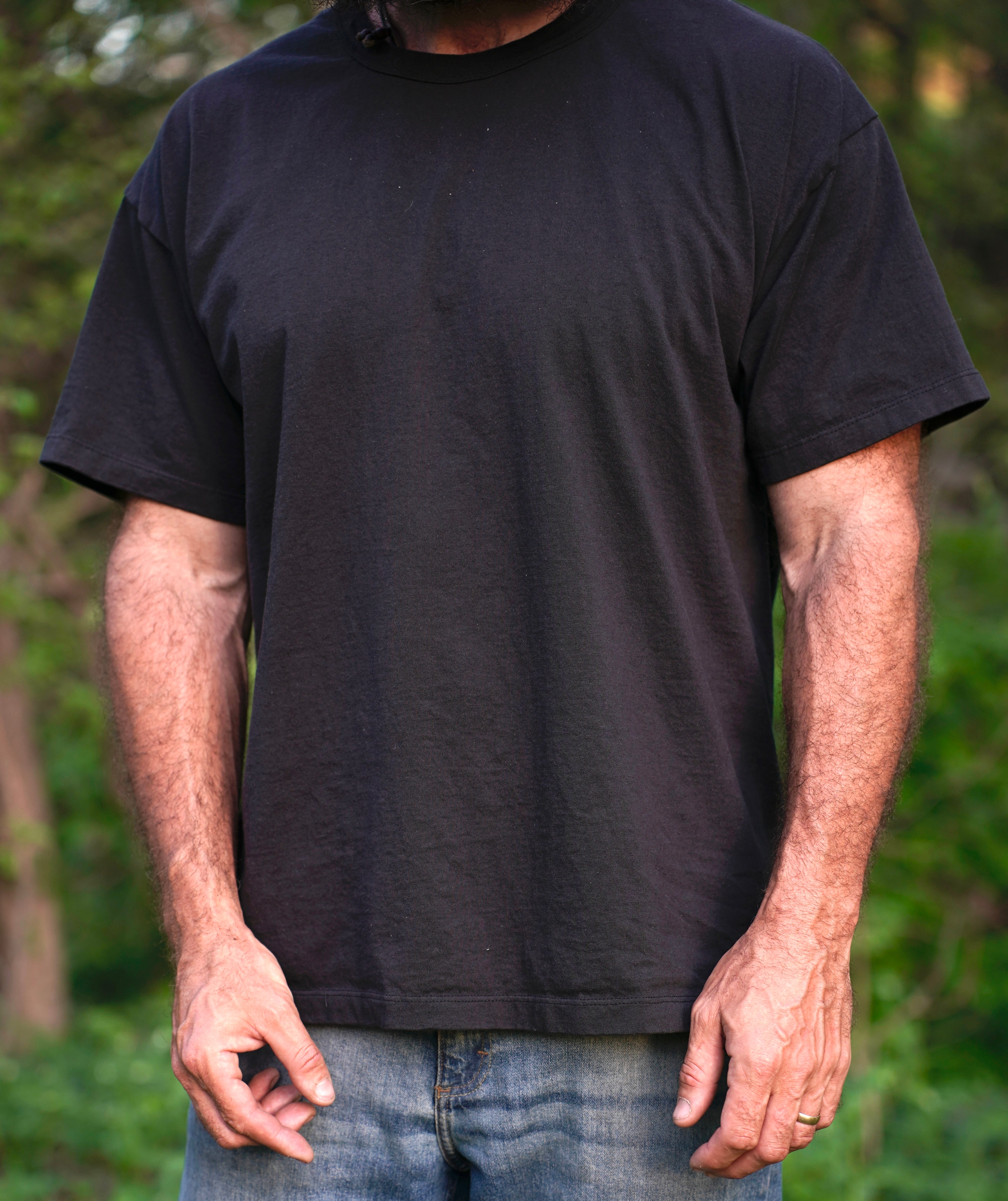 Unisex Organic Cotton Short Sleeve T-Shirt | Black-zoom-2