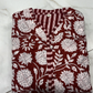 The Charlotte Jacket in Maroon Posy