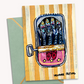 Sardines Greeting Card Fine Art Print