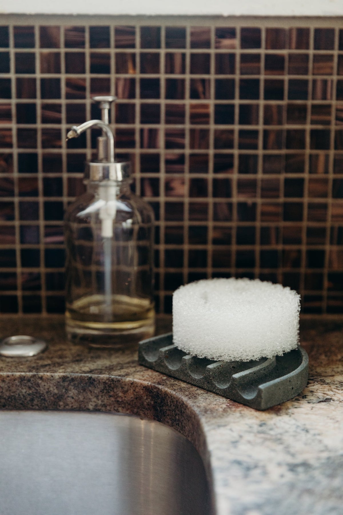 Sponge Rest | Dark Green Terrazzo - Aware House - Pretti.Cool -