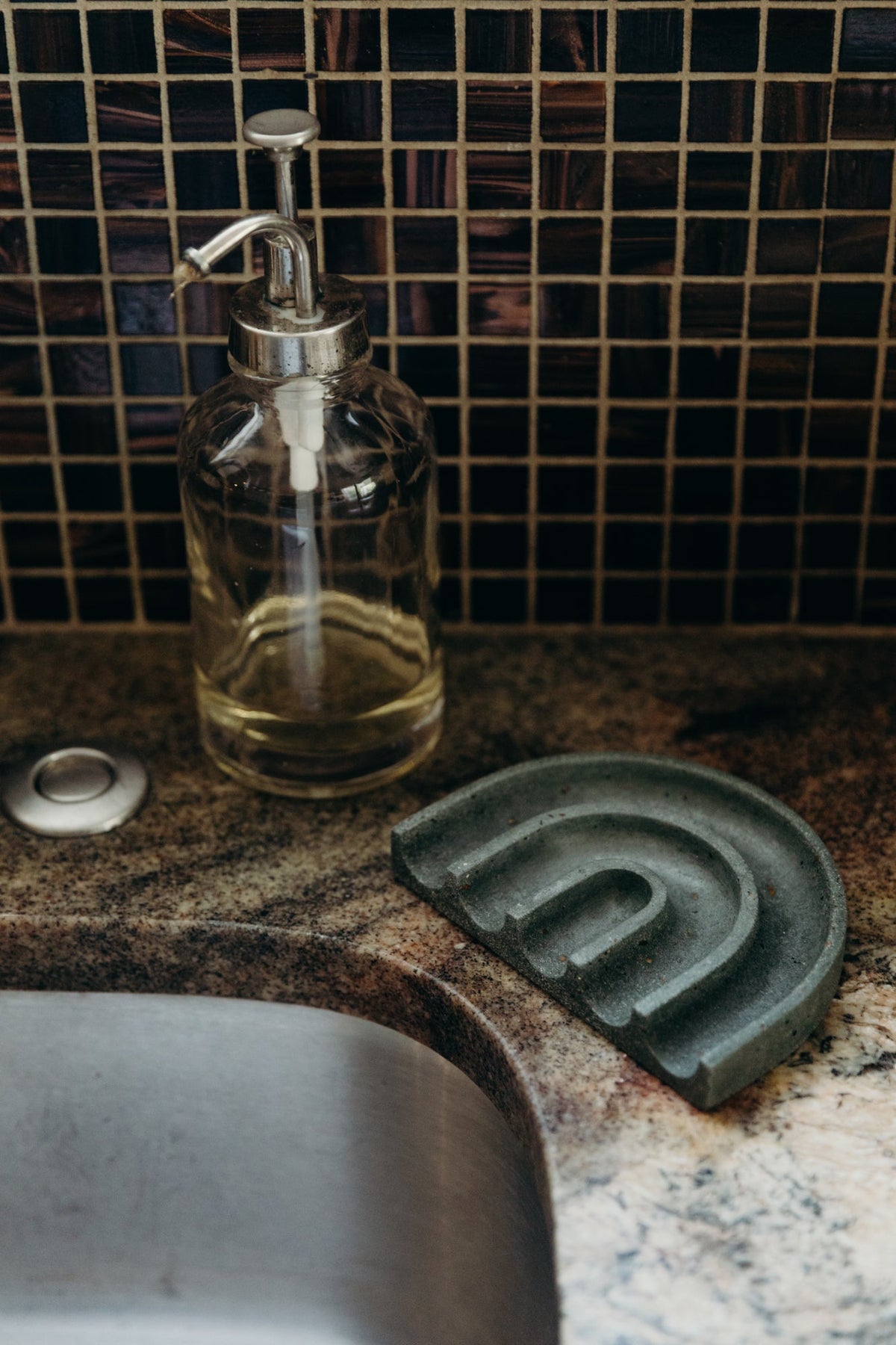 Sponge Rest | Dark Green Terrazzo - Aware House - Pretti.Cool -