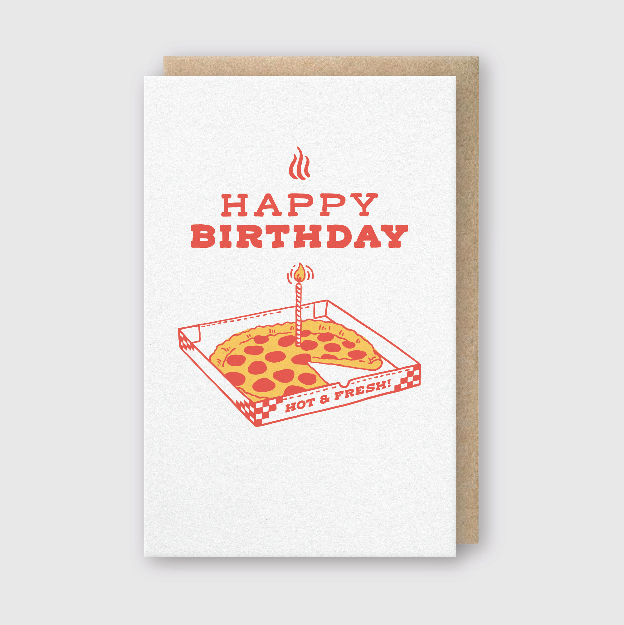 Pizza Birthday Greeting Card-zoom-1