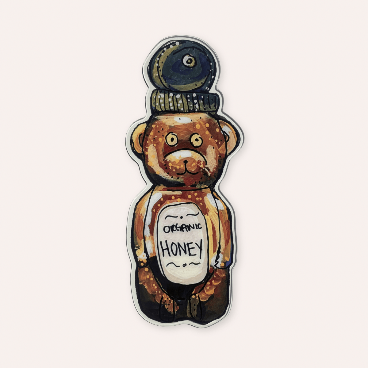 Honey Die Cut Acrylic Bookmark - Aware House