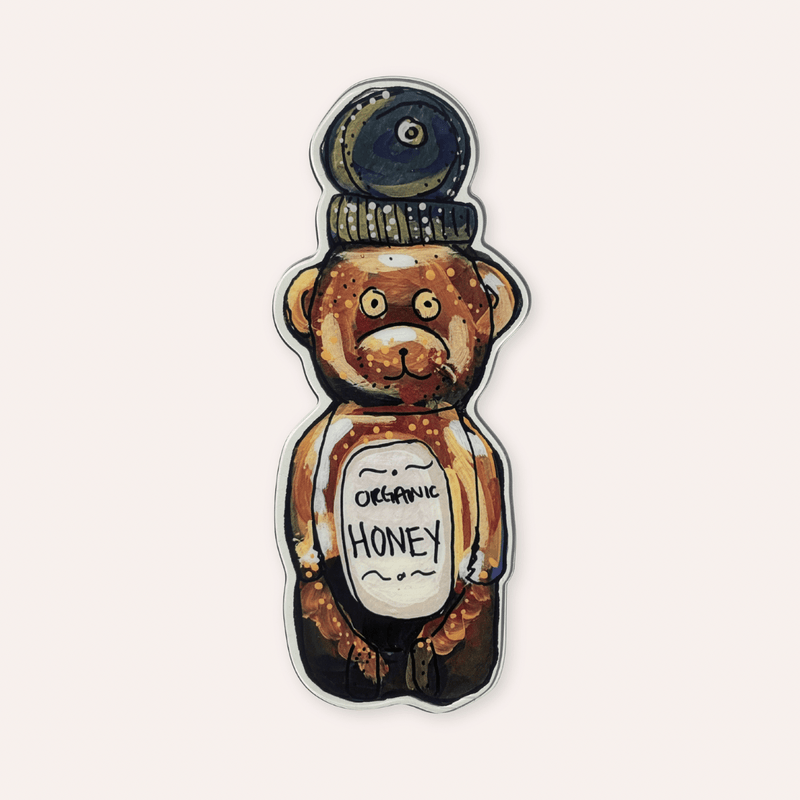 Honey Die Cut Acrylic Bookmark-zoom-