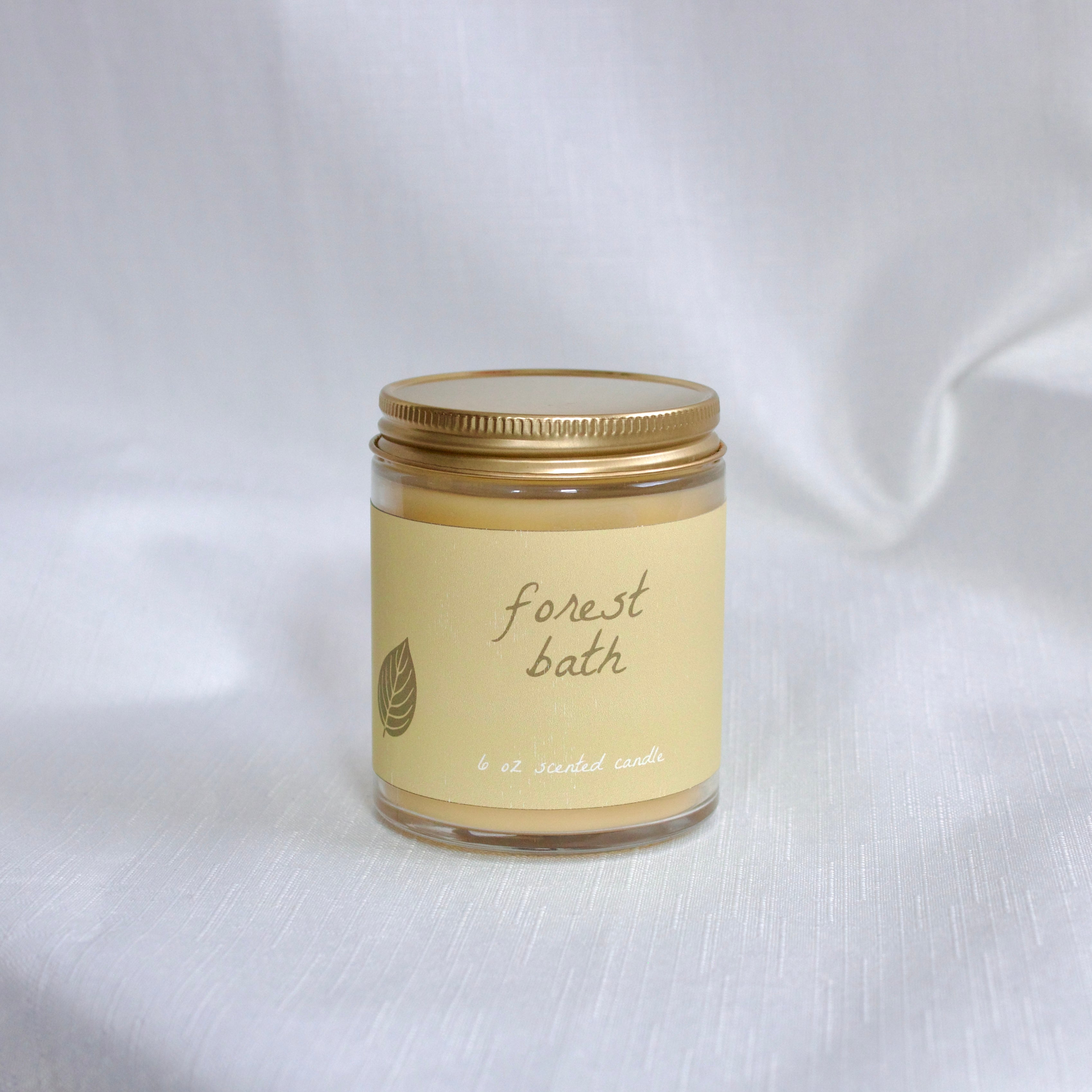 Forest Bath Aromatherapy Beeswax Candle