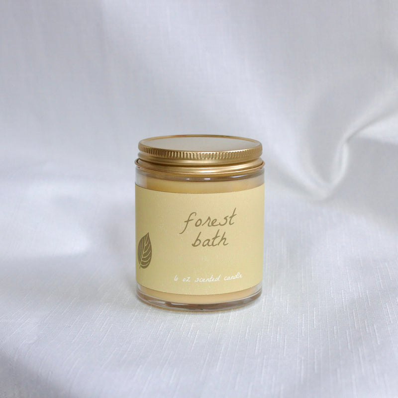 Forest Bath Aromatherapy Beeswax Candle-zoom-